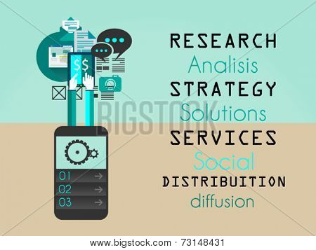 Icon Flat UI designs for business briefing, and developing process.  teamwork project planning, brainstorming , productive chain and marketing supply