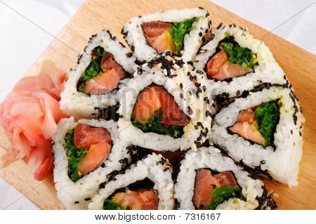 マグロとネギの巻き寿司