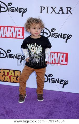 LOS ANGELES - OCT 1:  Ocean Maturo at the VIP Disney Halloween Event at Disney Consumer Product Pop Up Store on October 1, 2014 in Glendale, CA
