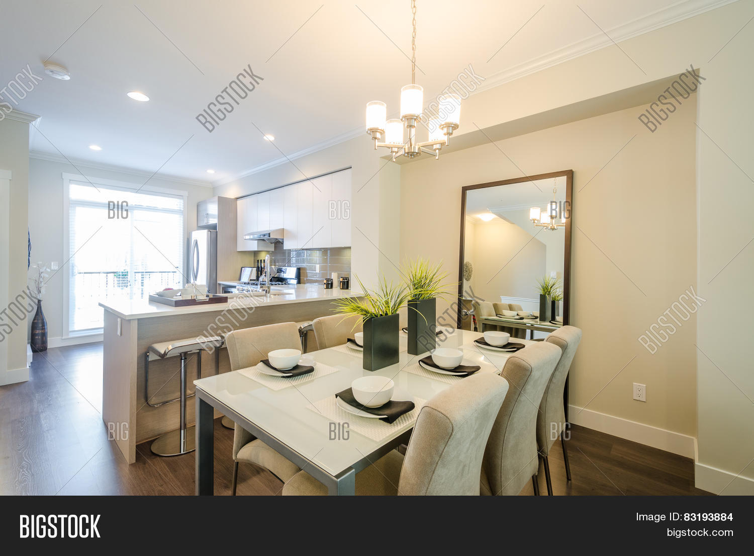 Modern Dining Room Image & Photo (Free Trial) | Bigstock