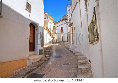 Alleyway. Laterza. Puglia. Italy.