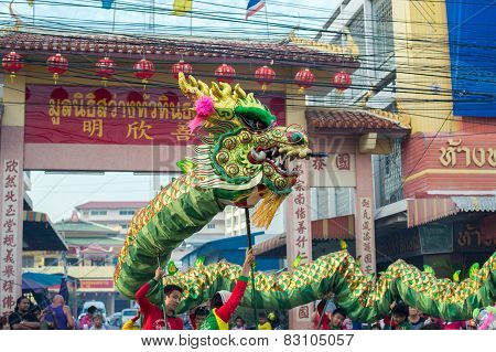 Chinese New Year celebration in Thailand