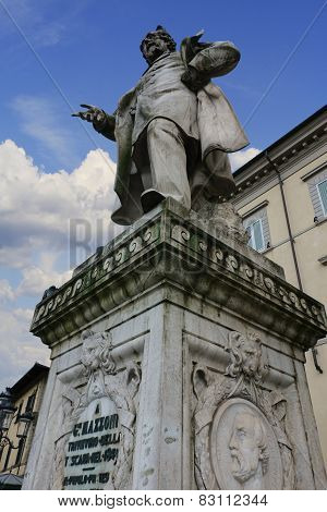 Mazzoni Monument In Prato, Italy