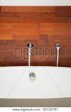 Close-up Of Bathtub