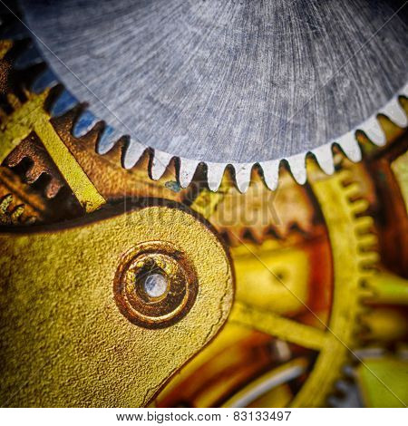 Watch Gears Close Up