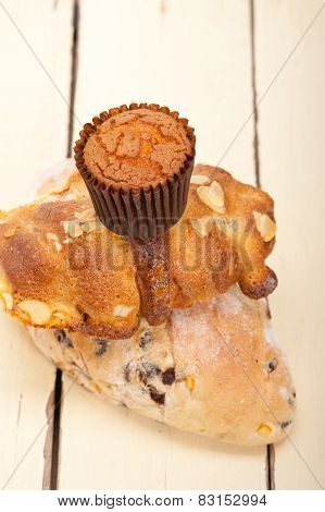 Sweet Bread Cake Selection