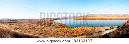 Sino-Russian border river