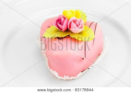 Cake On A Plate