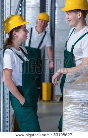 Flirting In Work