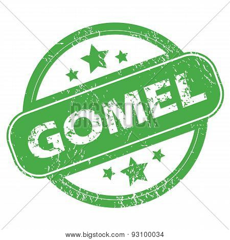 Gomel green stamp