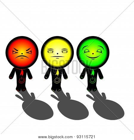 Men Tricolor
