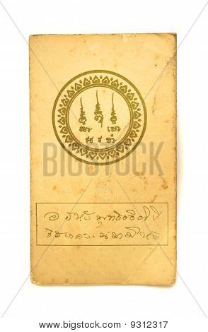Régi Bhuddist Szent könyv