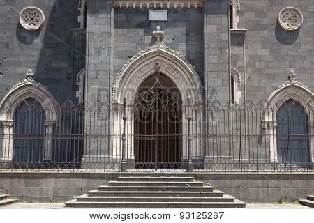 Basilica Di Santa Maria In Randazzo, Sicily, Italy.
