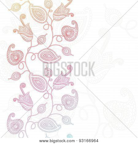 Background With Flowers