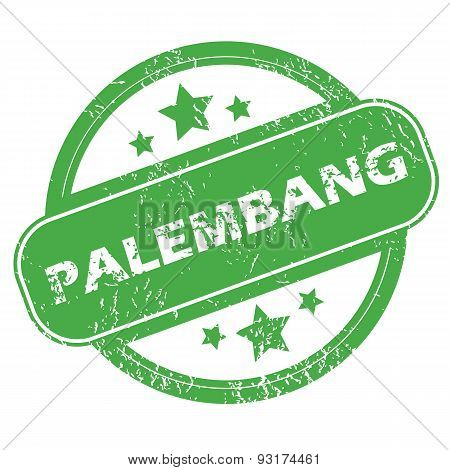 Palembang green stamp