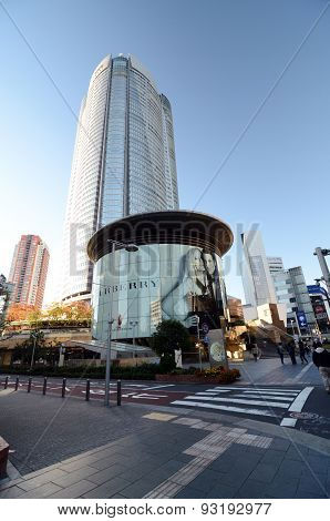 Tokyo, Japan - November 23, 2013: People Visit The Mori Tower In Roppongi Hills