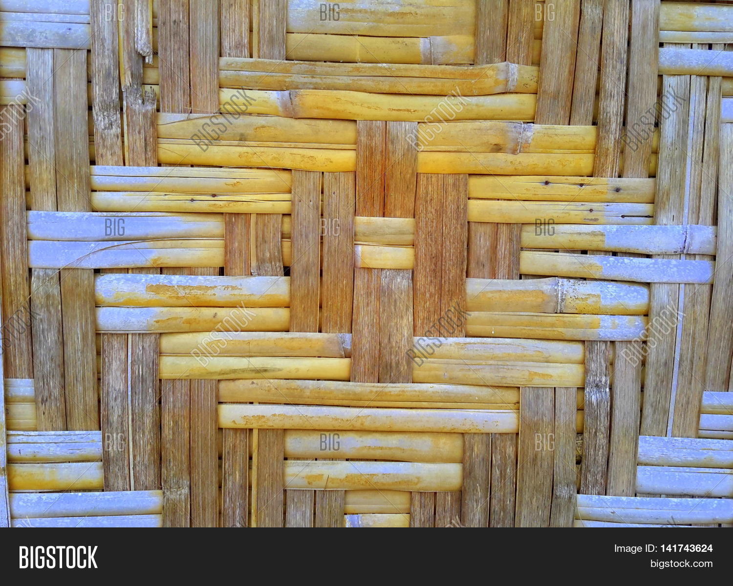 Woven Bamboo Strips Southern Image & Photo Bigstock