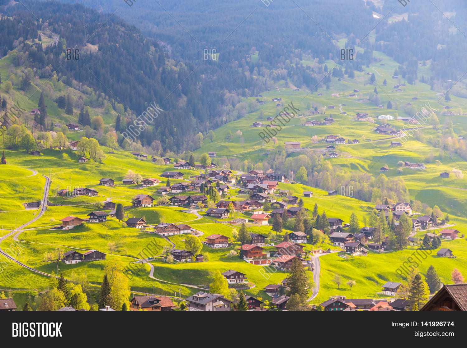 Grindelwald Valley Image & Photo (Free Trial) | Bigstock