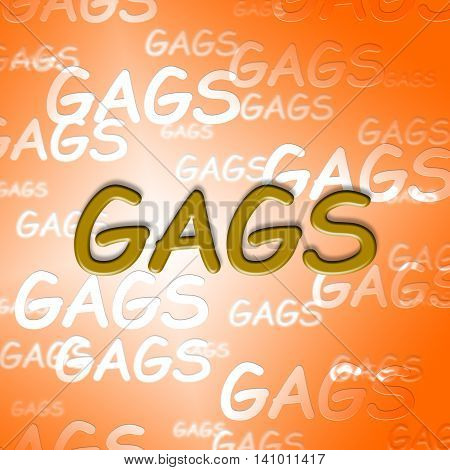 Gags Words Means Ha Jokes And Laughter