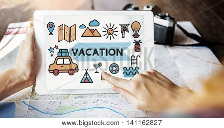 Travel Vacation Sun Fun Enjoyment Concept