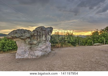 Mushroom Rocks Phenomenon