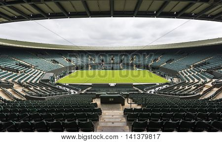 LONDON,THE UK-MAY 2016: At the central Wimbledon court