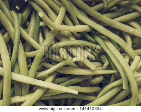 Green Bean Vintage Desaturated