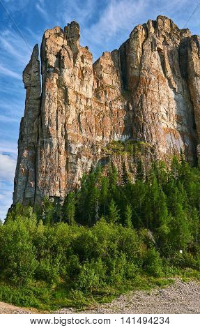 National heritage of Russia placed in republic Sakha, Yakutia, Siberia