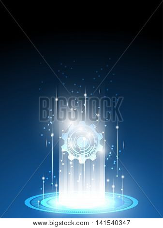 Vector abstract background shows the innovation of technology and technology concepts.
Can be applied to your businesses.
