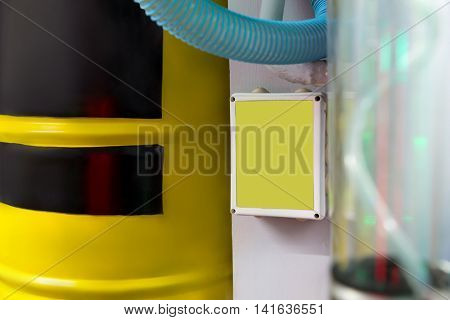 Big yellow barrel