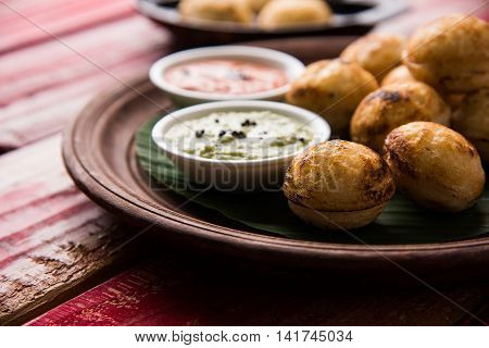 south indian famous breakfast item Appe or Appam or Rava Appe
