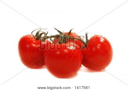 Quatre tomates biologiques