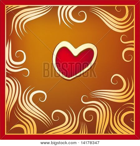 Tło valentine