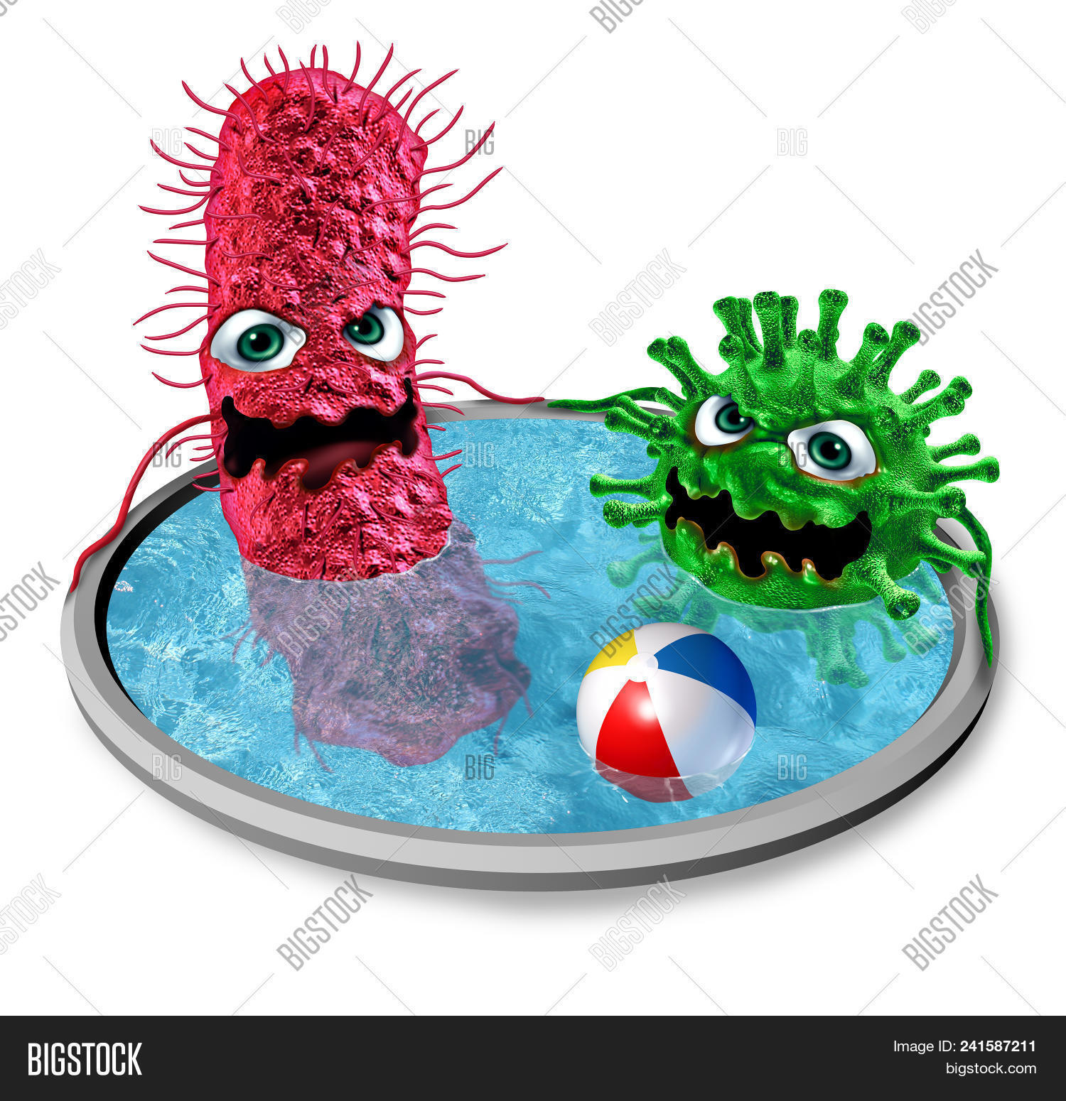 Public Pool Viruses Image & Photo (Free Trial) Bigstock