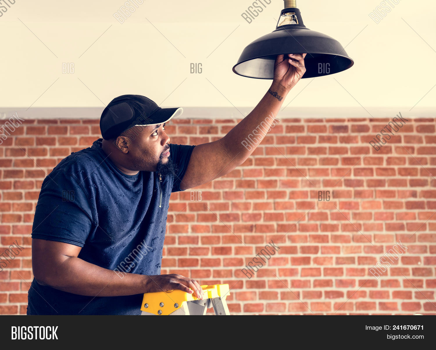 African Man Repairing Image Photo Free Trial Bigstock