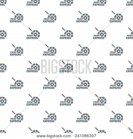 Print Express Pattern Vector Seamless Repeat For Any Web Design