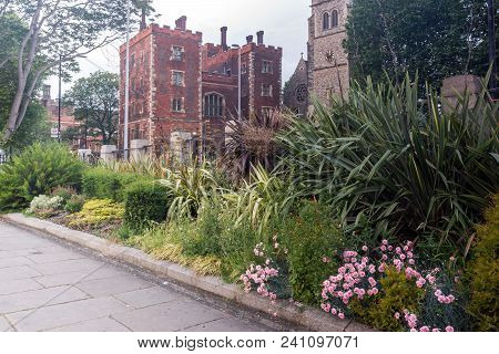 London, England - June 16 2016: Sunset View Of Lambeth Palace, London, England, Great Britain