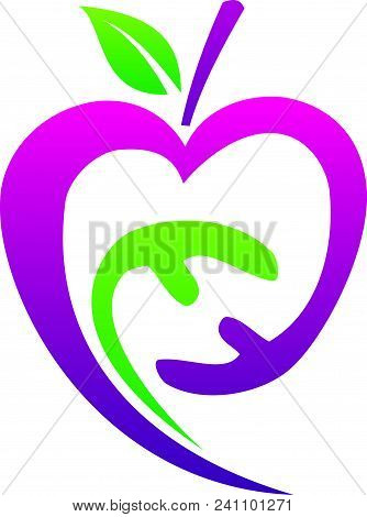 Fruit Farm Foundation Logo Design Template Isolated Vector