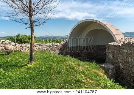 Ruins Of Ancient Byzantine Fortress The Peristera In Town Of Peshtera, Pazardzhik Region, Bulgaria