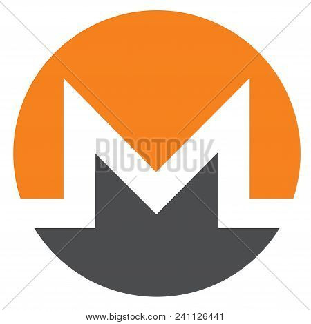 Monero  Crypton Coin Currency Illustration Blockchain Digital