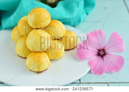 Nastar, Indonesian Pineapple Tart Cookies For Celebrating Eid Al Fitr