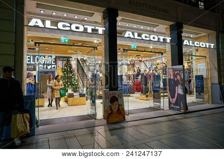 MILAN, ITALY - CIRCA NOVEMBER, 2017: Alcott store in Milan.