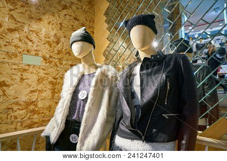 MILAN, ITALY - CIRCA NOVEMBER, 2017: inside Alcott store in Milan.