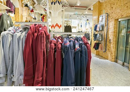 MILAN, ITALY - CIRCA NOVEMBER, 2017: inside Alcott store in Milan.