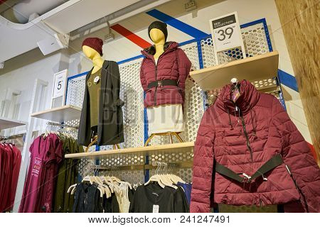 MILAN, ITALY - CIRCA NOVEMBER, 2017: inside Alcott store in Milan.
