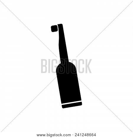 Electric Tooth Brush Vector Icon On White Background. Electric Tooth Brush Modern Icon For Graphic A