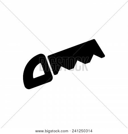 Saw Vector Icon On White Background. Saw Modern Icon For Graphic And Web Design. Saw Icon Sign For L