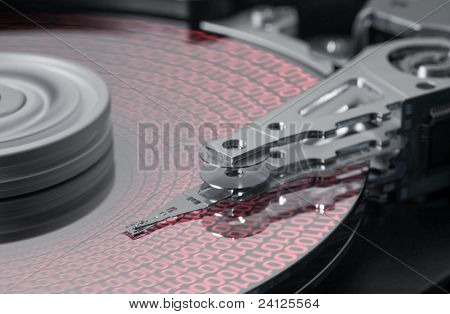 Symbolsk harddisk og Data detaljer