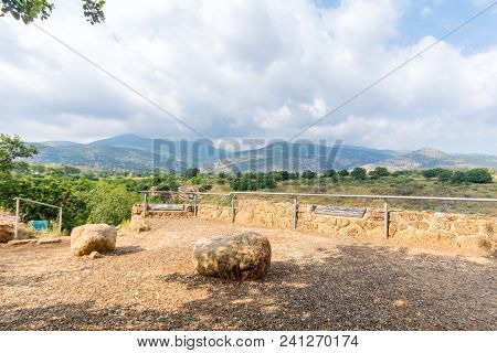 Landscape In The Hermon Stream (banias) Nature Reserve, Northern Israel
