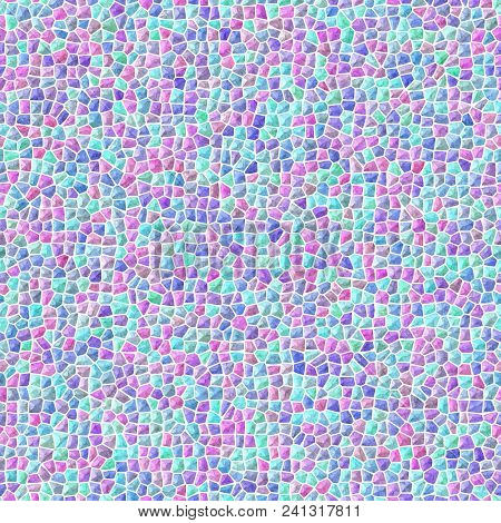 Colorful Pastel Turquoise Pink Beautiful Mmosaic Texture Background